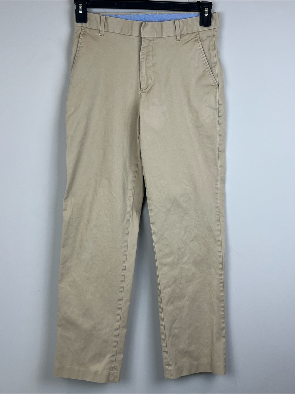 Tommy Hilfiger Boy's Khaki Straight-Leg Chinos Pants  Boy's Size 16